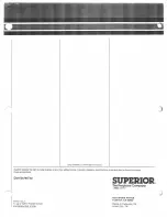 Preview for 20 page of Superior ST-1 Series Installation Instructions Manual