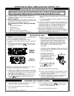 Preview for 11 page of Superior STANDARD SERIES and Care And Operation Instructions Manual