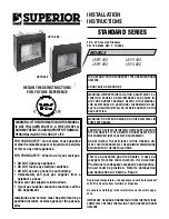 Superior UVFC-500 Installation Instructions Manual preview