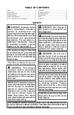 Preview for 2 page of Superior VCT2036B Installation And Operation Instructions Manual