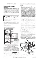 Preview for 10 page of Superior VCT43STWS Installation And Operation Instructions Manual