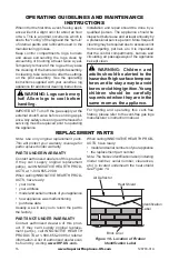 Preview for 16 page of Superior VCT43STWS Installation And Operation Instructions Manual