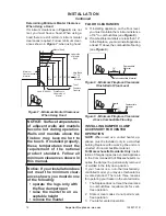 Preview for 12 page of Superior VF18NBTB Installation And Operation Instructions Manual