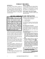 Preview for 6 page of Superior VFGT24NE Installation And Operation Instruction Manual