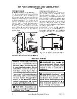 Preview for 8 page of Superior VFGT24NE Installation And Operation Instruction Manual