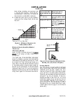 Preview for 10 page of Superior VFGT24NE Installation And Operation Instruction Manual