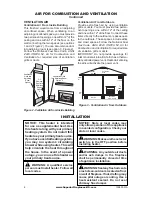 Предварительный просмотр 8 страницы Superior VFGT24NR Installation And Operation Instructions Manual