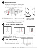 Preview for 2 page of Superior VINYL PERGOLA Installation Manual