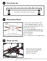 Preview for 7 page of Superior VINYL PERGOLA Installation Manual