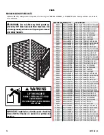 Preview for 18 page of Superior VRE6036 Assembly, Installation And Operation Instructions