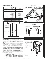 Предварительный просмотр 11 страницы Superior VRT2536WS Installation And Operation Instructions Manual