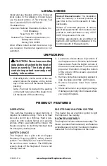 Preview for 5 page of Superior VRT4032ZEN Installation And Operation Instruction Manual