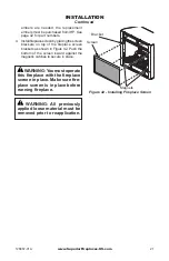 Preview for 21 page of Superior VRT4032ZEN Installation And Operation Instruction Manual