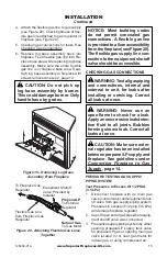 Preview for 15 page of Superior VRT4032ZMN Installation And Operation Instructions Manual