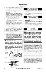 Preview for 22 page of Superior VRT4032ZMN Installation And Operation Instructions Manual