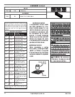 Preview for 20 page of Superior WCT2042WS Installation And Operation Instructions Manual