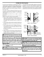 Preview for 13 page of Superior WCT3036RH Installation And Operation Instructions Manual