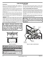 Preview for 14 page of Superior WCT3036RH Installation And Operation Instructions Manual