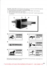 Preview for 34 page of Superior WJ- 600LF Instruction Manual