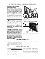 Preview for 15 page of Superior WRE3036WS Installation And Operation Instructions Manual