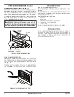 Preview for 38 page of Superior WRE3036WS Installation And Operation Instructions Manual