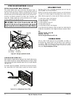 Preview for 14 page of Superior WRE3042RH Installation And Operation Instructions Manual