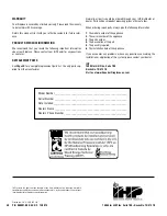 Preview for 30 page of Superior WRT4820WS Installation And Operation Instructions Manual