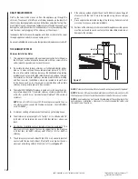 Preview for 18 page of Superior WRT4826WH Installation And Operation Instructions Manual