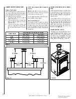 Preview for 22 page of Superior WRT4826WH Installation And Operation Instructions Manual