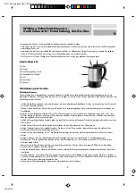 Preview for 5 page of Superior XB 6178 A User Manual