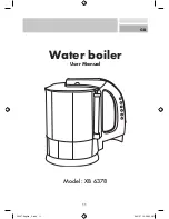 Предварительный просмотр 1 страницы Superior XB 6378 User Manual