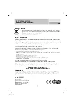 Предварительный просмотр 34 страницы Superior XBM1139S User Manual