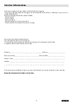 Preview for 23 page of Superiore HP241BSS Use And Care Manual