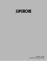 Superiore R***241 Series Installation Manual preview