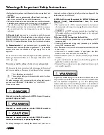 Preview for 4 page of Superiore R***241 Series Installation Manual