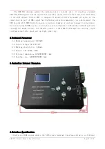 Preview for 3 page of SuperLightingLED DMX200 Product Specifications