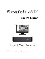 Предварительный просмотр 1 страницы SUPERLOLUX HD9 NVR User Manual