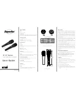 Предварительный просмотр 1 страницы Superlux D 107 Series User Manual