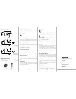 Предварительный просмотр 2 страницы Superlux E 105 User Manual