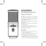 Preview for 4 page of Superlux E205UMKII Manual