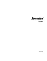 Предварительный просмотр 19 страницы Superlux HD668B Instruction Manual