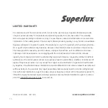 Предварительный просмотр 14 страницы Superlux L401U Manual