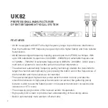 Предварительный просмотр 2 страницы Superlux UK82 Manual