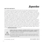 Предварительный просмотр 12 страницы Superlux UK82 Manual