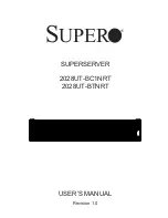 Supermicro 2028UT-BC1NRT User Manual предпросмотр