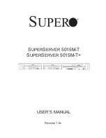 Supermicro 5015M-T User Manual предпросмотр