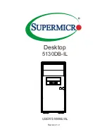 Supermicro 5130DB-IL User Manual preview