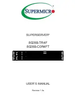 Предварительный просмотр 1 страницы Supermicro 8028B-C0R4FT User Manual