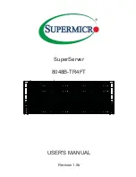 Предварительный просмотр 1 страницы Supermicro 8048B-TR4FT User Manual