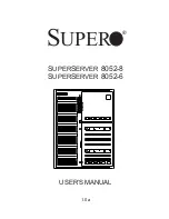 Supermicro 8052-6 User Manual предпросмотр